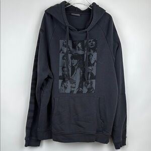 Taylor Swift The Eras Tour Black Hoodie Size Large Official Merchandise